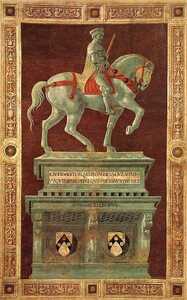 561px John Hawkwood fresco by Paolo Uccello