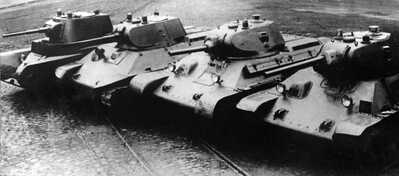 T 34 prototypes