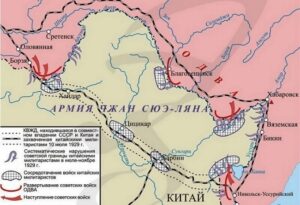 Карта боёв квжд